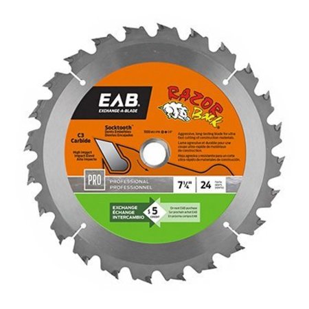 EAB TOOL CO USA INC 6-1/2X24 Raz Circ Blade 1016092